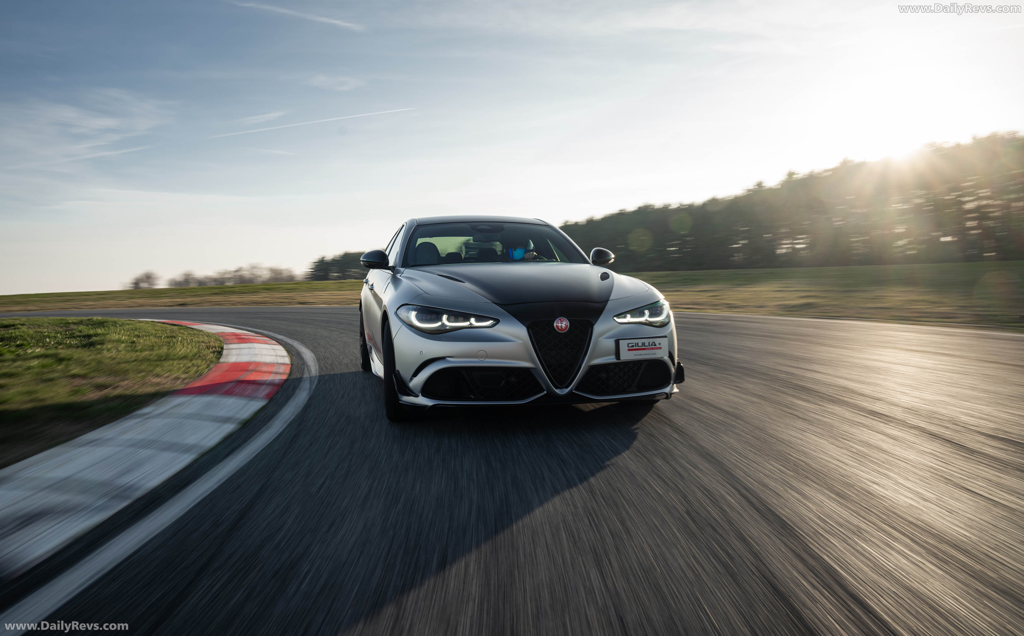 2027 Alfa Romeo Giulia Quadrifoglio Luna Rossa Front View
